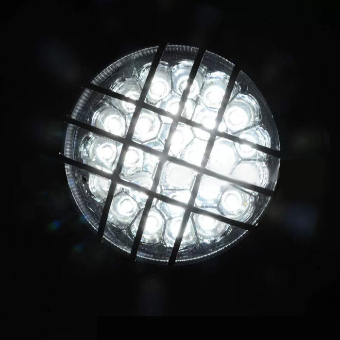 DURAFORCE 2x LED Headlights QS345120QR1 For Yamaha Banshee Warrior Wolverine 350 1987-2006