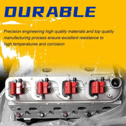DURAFORCE Fit For LS D581 Square Coil Bracket For Chevy Truck 4.8 5.3 5.7 6.0 6.2L V8 Sliv