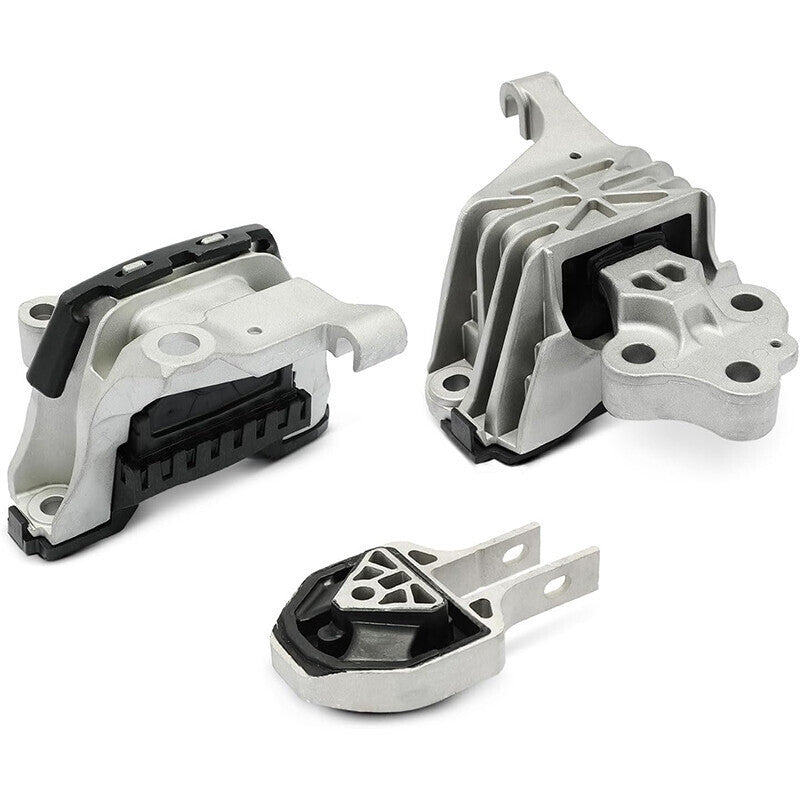 DURAFORCE 3Pcs Engine Motor & Transmission Mounts Set For Dodge Dart 2013 2014 2015 2016