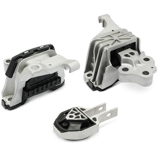 DURAFORCE 3Pcs Engine Motor & Transmission Mounts Set For Dodge Dart 2013 2014 2015 2016