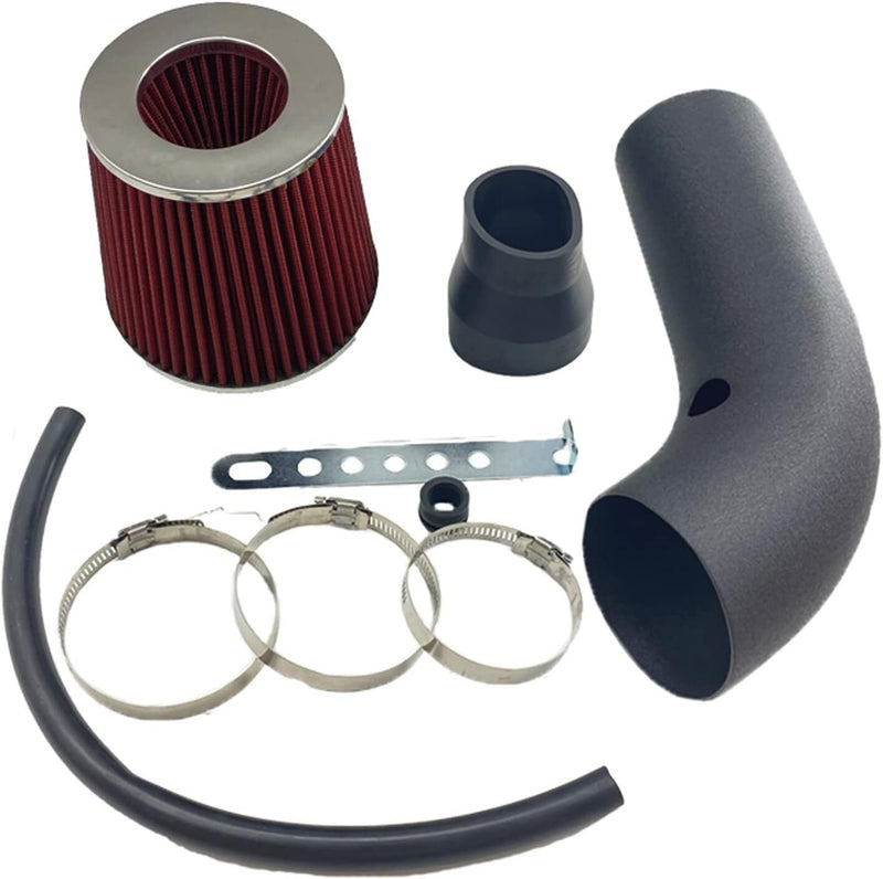 DURAFORCE New 3" Cold Air Intake Filter Induction Kit Pipe Power Flow Hose System US Stock