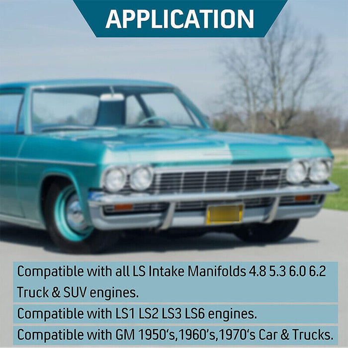 DURAFORCE LS Engine Serpentine Alternator Bracket Power Steering Pump For LS1 LS2 LS3 LS6