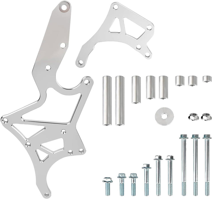 DURAFORCE LS Engine Serpentine Alternator Bracket Power Steering Pump For LS1 LS2 LS3 LS6