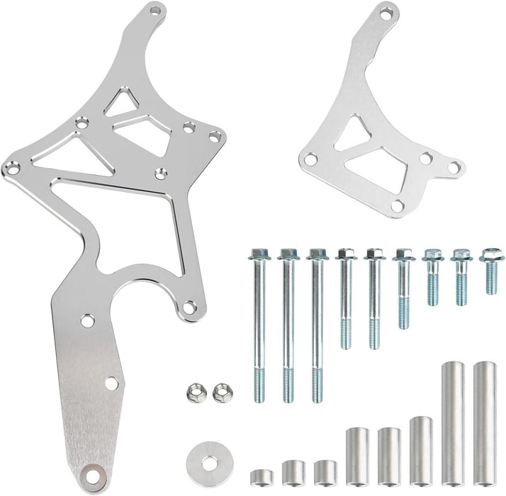 DURAFORCE LS Engine Serpentine Alternator Bracket Power Steering Pump For LS1 LS2 LS3 LS6