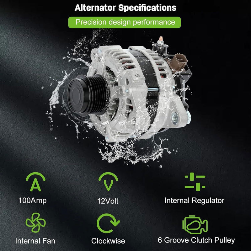 DURAFORCE Alternator For 2009-2013 Toyota Corolla Matrix 2008-2014 Scion xD Pontiac Vibe