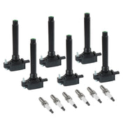 DURAFORCE 6 Spark Plugs & Ignition Coils For Chrysler 300 Charger Jeep Dodge Ram UF648 New