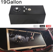 DURAFORCE 19 Gallon 72L Top Feed Fuel Cell Tank with Cap & Lever Sender 12“ Fuel Line Kits