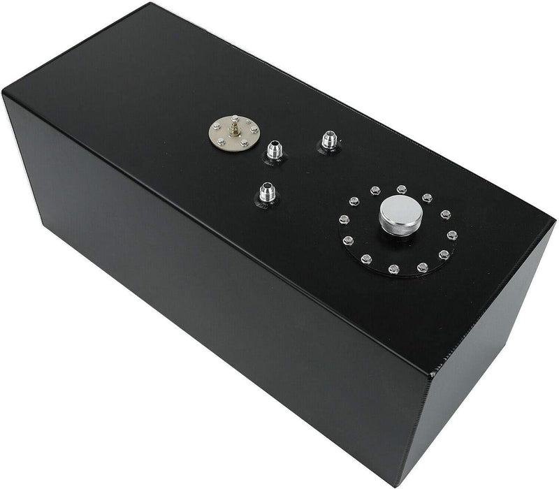 DURAFORCE 19 Gallon 72L Top Feed Fuel Cell Tank with Cap & Lever Sender 12“ Fuel Line Kits