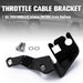 DURAFORCE Black Intake Manifold Throttle Cable Bracket for GM Truck TBSS NNBS L92 Style