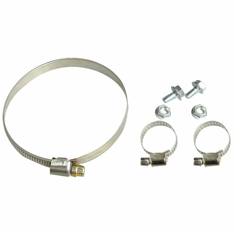 DURAFORCE 800ML Universal Radiator Coolant Catch Tank Kit Overflow Reservoir Aluminum