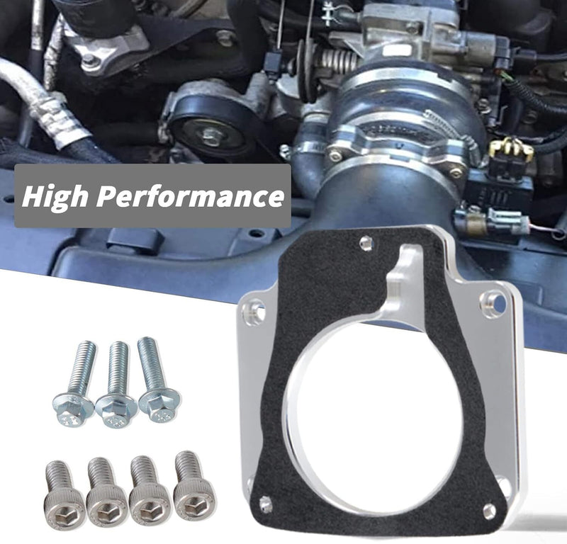 DURAFORCE Throttle Body Adapter LS3 4 Bolt Intake to LS1 3 Bolt For LS2 LH6 L92 L76 LY2 LY