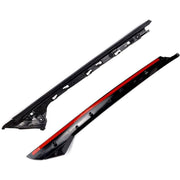 DURAFORCE Pair Inner & Outer Windshield A Pillar Molding Trim For Ford Explorer 2011-2019