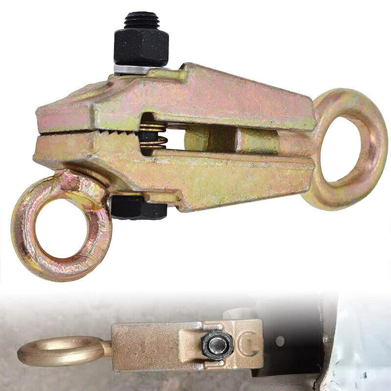 DURAFORCE 5 Ton Self-Tightening Grips Auto Body Repair Pull Clamp Tool 2-Way Frame Back