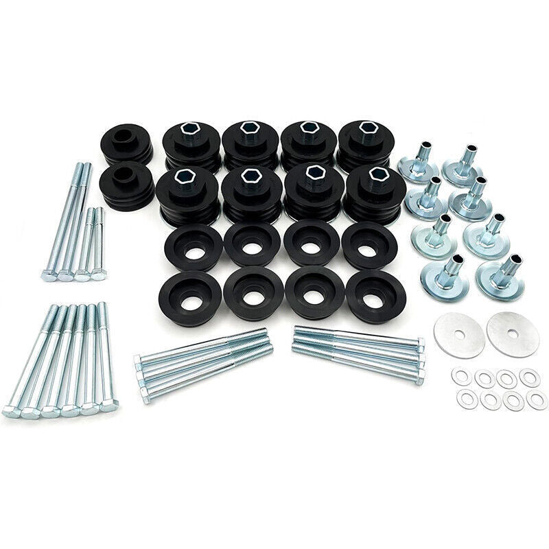 DURAFORCE KF04060BK Body Cab Mount Bushing Kit for Ford F250 F350 Super Duty 2008-16 2/4WD