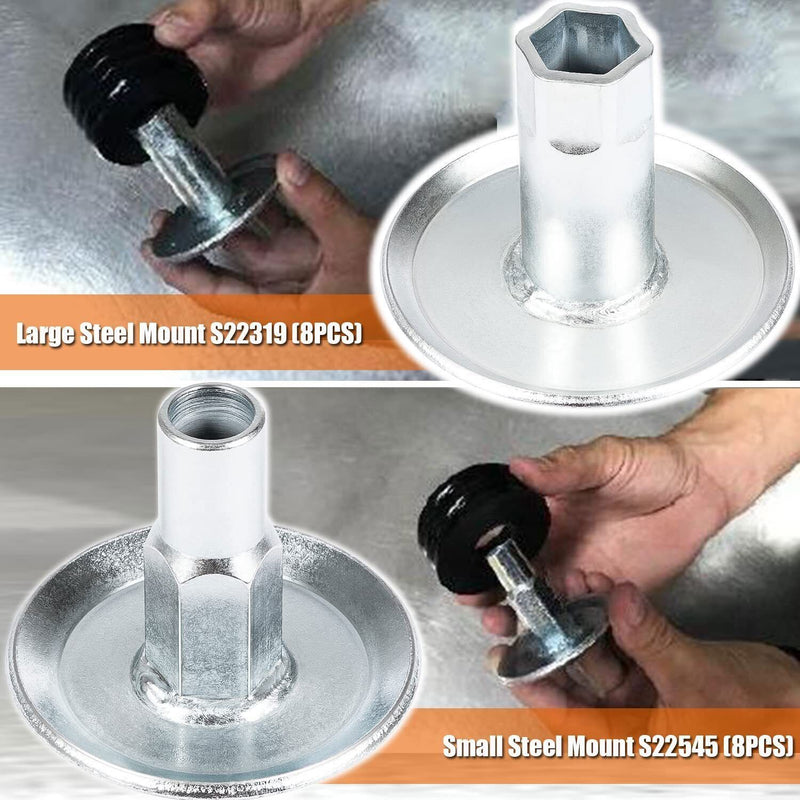 DURAFORCE KF04060BK Body Cab Mount Bushing Kit for Ford F250 F350 Super Duty 2008-16 2/4WD