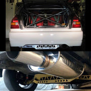 DURAFORCE Rear Suspension Lower Control Arm + Subframe Brace Kit For 96-00 Honda Civic EK