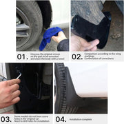 DURAFORCE 4Pcs Mud Flaps Mudguards Splash Guard Front & Rear for Subaru Outback 2021-2024