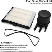 DURAFORCE FOR 2017-2019 FORD 6.7L V8 TURBO DIESEL AIR & FUEL FILTER KIT - FD4625 & FA1927