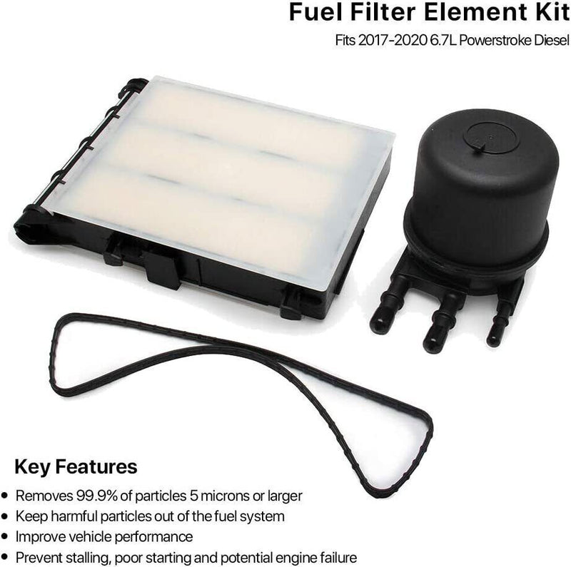 DURAFORCE FOR 2017-2019 FORD 6.7L V8 TURBO DIESEL AIR & FUEL FILTER KIT - FD4625 & FA1927