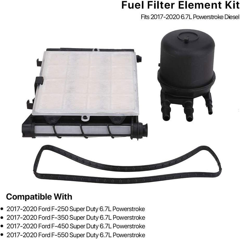 DURAFORCE FOR 2017-2019 FORD 6.7L V8 TURBO DIESEL AIR & FUEL FILTER KIT - FD4625 & FA1927