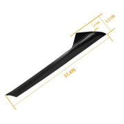DURAFORCE Windshield Outer Inner Trim Pillar Molding Right Side For 11-19 Ford Explorer