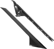 DURAFORCE Windshield Outer Inner Trim Pillar Molding Right Side For 11-19 Ford Explorer