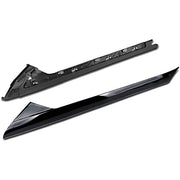 DURAFORCE Windshield Outer Inner Trim Pillar Molding Right Side For 11-19 Ford Explorer