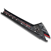 DURAFORCE Windshield Outer Inner Trim Pillar Molding Right Side For 11-19 Ford Explorer