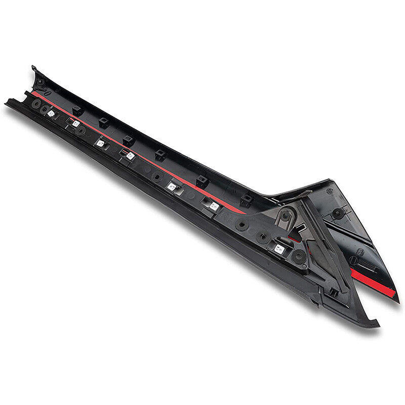 DURAFORCE Windshield Outer Inner Trim Pillar Molding Right Side For 11-19 Ford Explorer