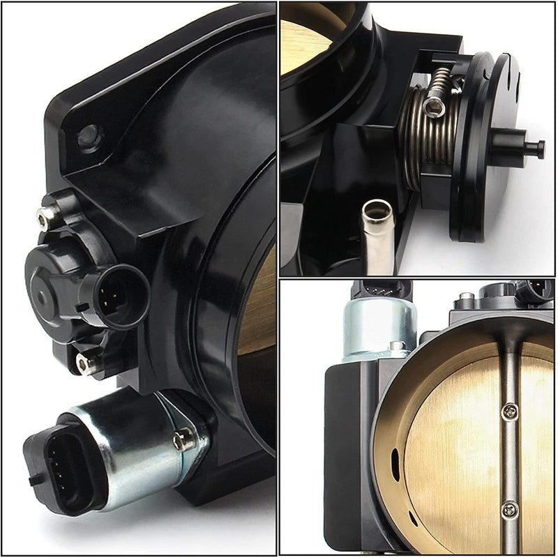 DURAFORCE 92mm Throttle Body & TPS IAC Throttle Cable Bracket for LSX LS LS1 LS2 LS7