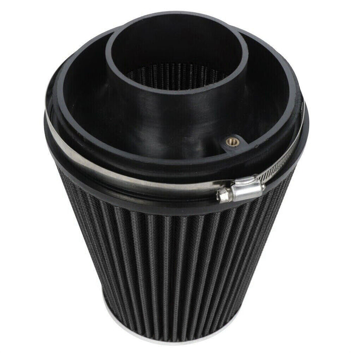 DURAFORCE Cold Air Intake with Heat Shield Kit For 2009-2014 Cadillac Escalade Chevy Black