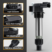 DURAFORCE 6x Ignition Coil & Iridium Spark Plug Packs For Cadillac GMC Chevy Buick UF569