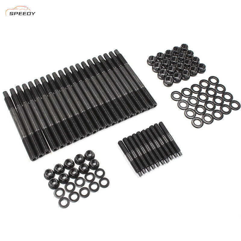 DURAFORCE Head Studs Bolts Kit For 2004-2020 Chevy GM 4.8L 5.3L 5.7L 6.0L 6.2L 7.0L