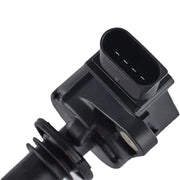 DURAFORCE 6 Ignition Coil & Spark Plug For Mercedes-Benz GLK350 E350 C300 C350 ML350 Black