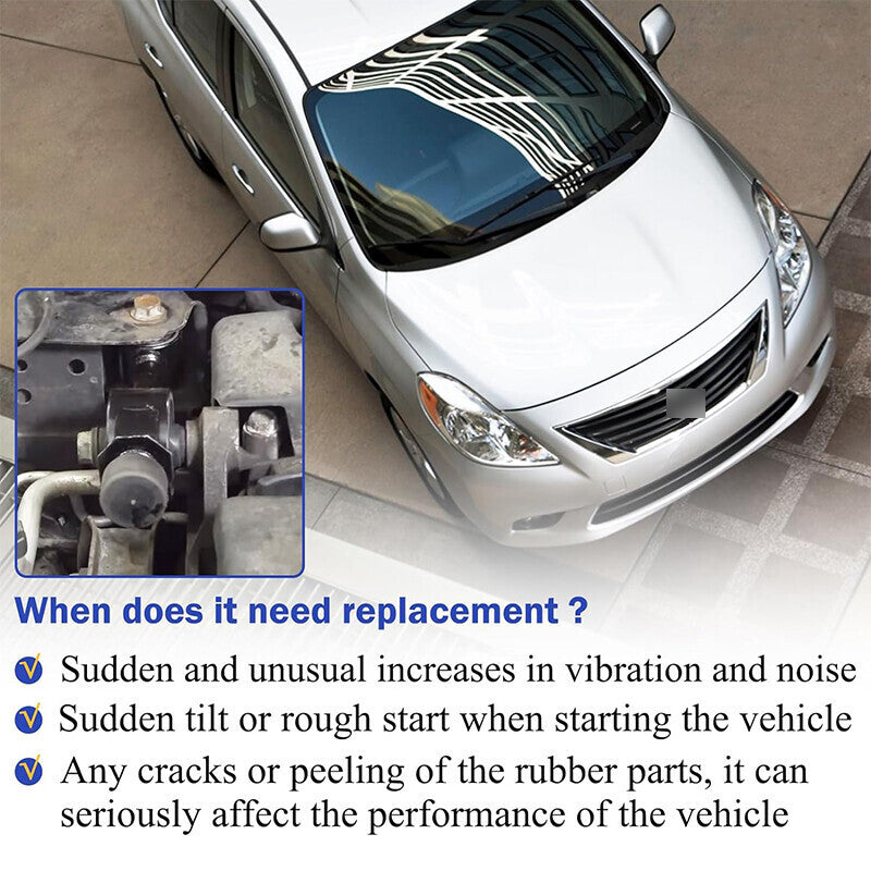 DURAFORCE For 07-12 Nissan Versa 09-14 Cube 1.8L Engine Right Torque Strut Mount A4320