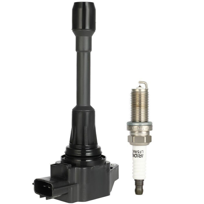 DURAFORCE Ignition Coils & Spark Plugs for 2009 Nissan Sentra L4 2.0L California UF549