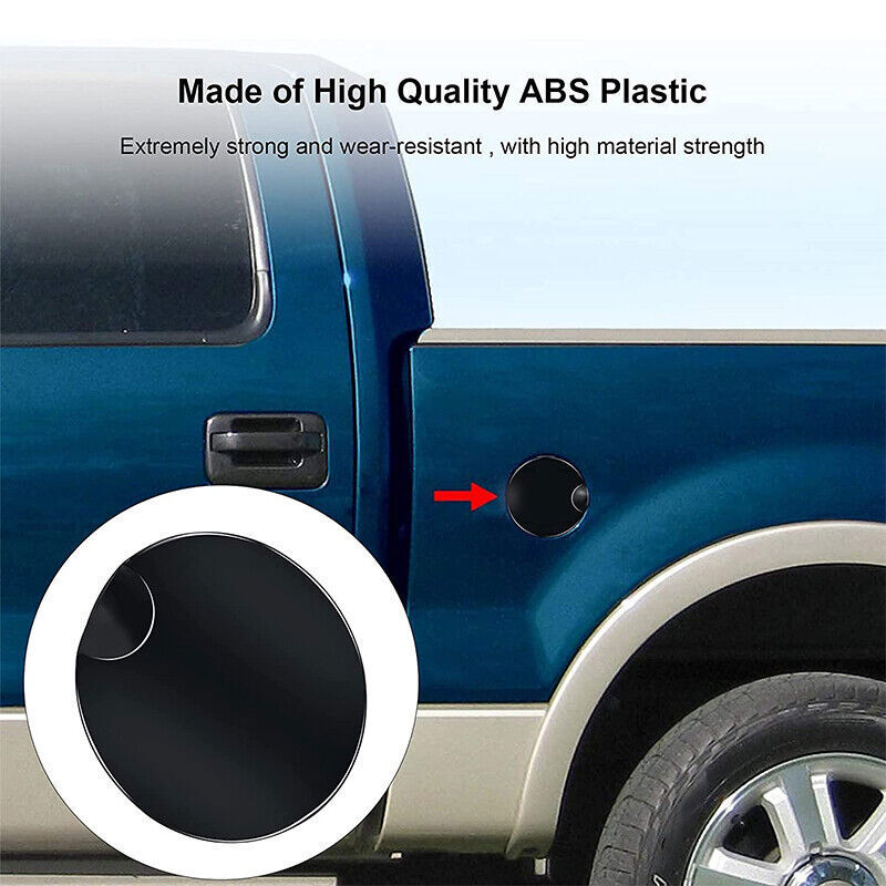 DURAFORCE Gas Fuel Tank Door Cap Cover Fit For For Ford F-150 2004-2008 Lincoln Mark LT US