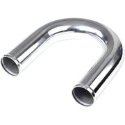 DURAFORCE 2.5" Universal Aluminum Turbo Intercooler Elbow Pipe Kit + Silicone Hose + Clamp