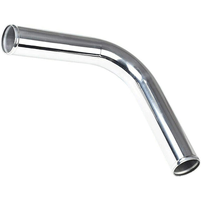 DURAFORCE 2.5" Universal Aluminum Turbo Intercooler Elbow Pipe Kit + Silicone Hose + Clamp