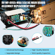 DURAFORCE RV Power Converter DC Main Board Assembly Unit for WF-8900-AD Series & Parallax