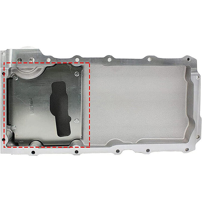 DURAFORCE 302-1 LS Swap Retrofit Aluminum Oil Pan Kit For 1955-1987 GM Muscle Classic LS1