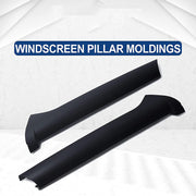 DURAFORCE FOR LAND ROVER DISCOVERY 2 1999-2004 2003 PAIR WINDSCREEN PILLAR MOLDINGS TRIM