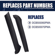 DURAFORCE FOR LAND ROVER DISCOVERY 2 1999-2004 2003 PAIR WINDSCREEN PILLAR MOLDINGS TRIM
