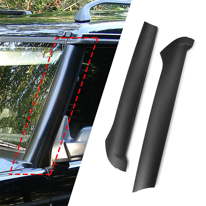 DURAFORCE FOR LAND ROVER DISCOVERY 2 1999-2004 2003 PAIR WINDSCREEN PILLAR MOLDINGS TRIM