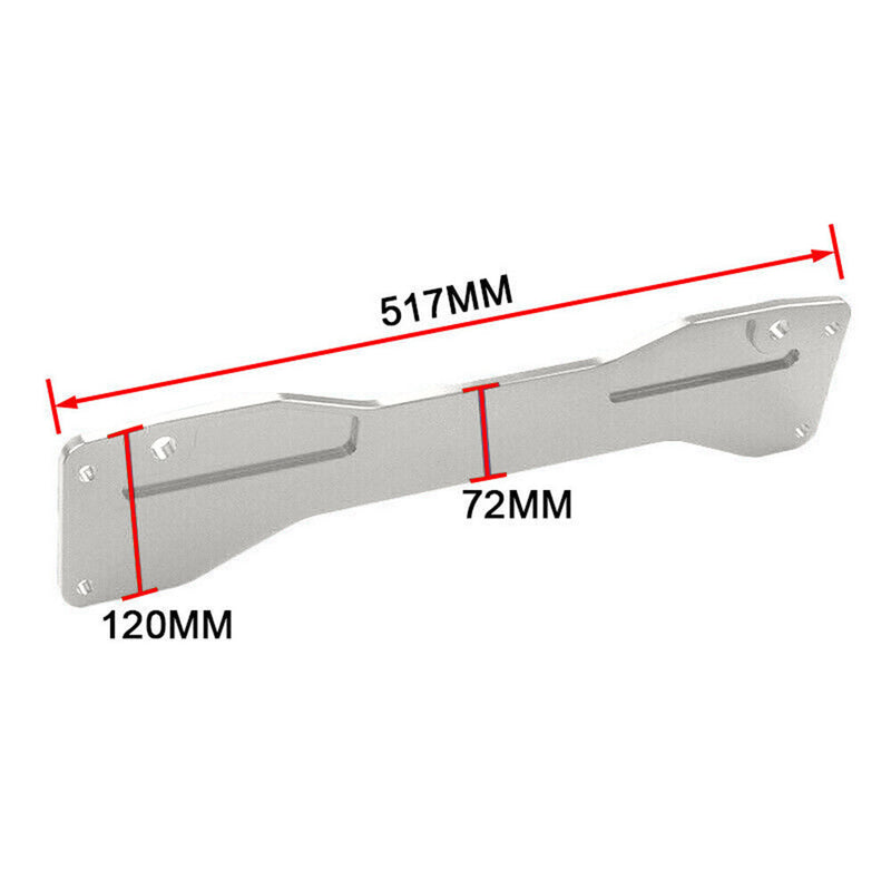 DURAFORCE Billet Rear Lower Control Arms + Subframe Brace Kit for Honda Civic ES 2001-2005