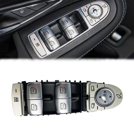 DURAFORCE Front Left Master Power Window Switch For Mercedes Benz C300 Sedan GLC300 15-21