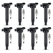 DURAFORCE 8X Ignition Coil+Iridium Spark Plug Pack for Toyota Tundra Sequoia 4.7L V8 UF230