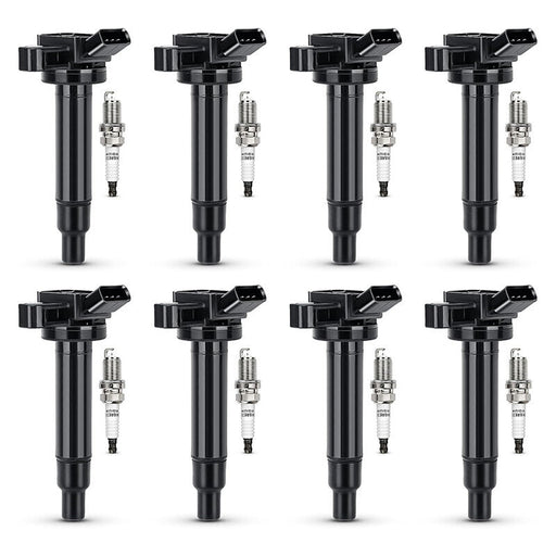 DURAFORCE 8X Ignition Coil+Iridium Spark Plug Pack for Toyota Tundra Sequoia 4.7L V8 UF230