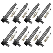 DURAFORCE 8X Ignition Coil+Iridium Spark Plug Pack for Toyota Tundra Sequoia 4.7L V8 UF230