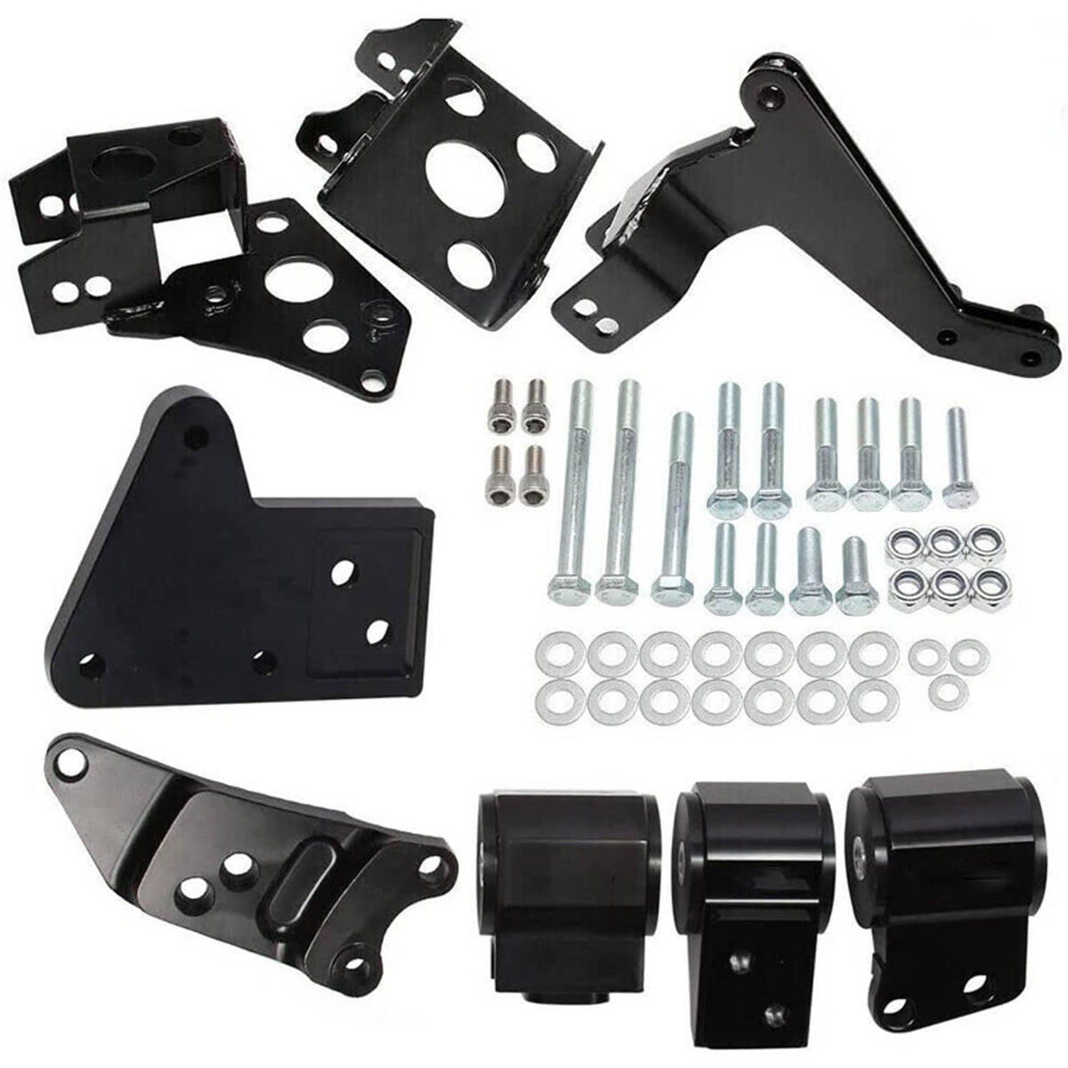 Ek Chassis/code Engine Mount Bracket Kit For K-Swap EK Chassis 96-00 Civic K20 K24 K-S ...